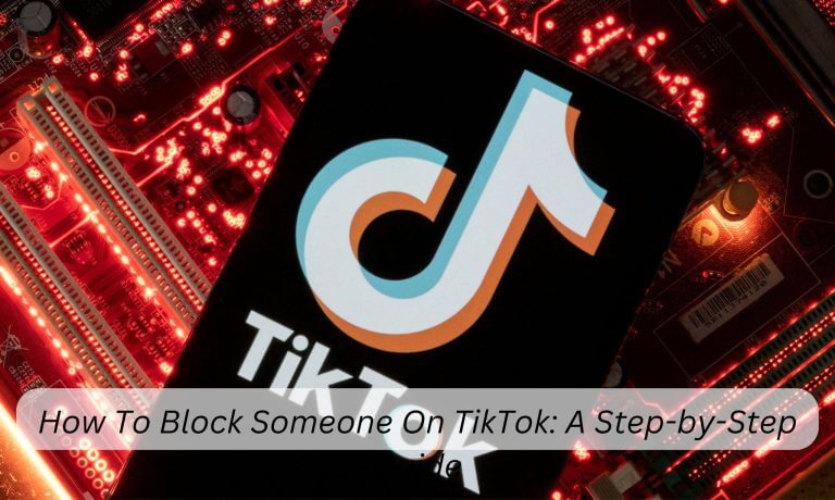 Block someone on TikTok